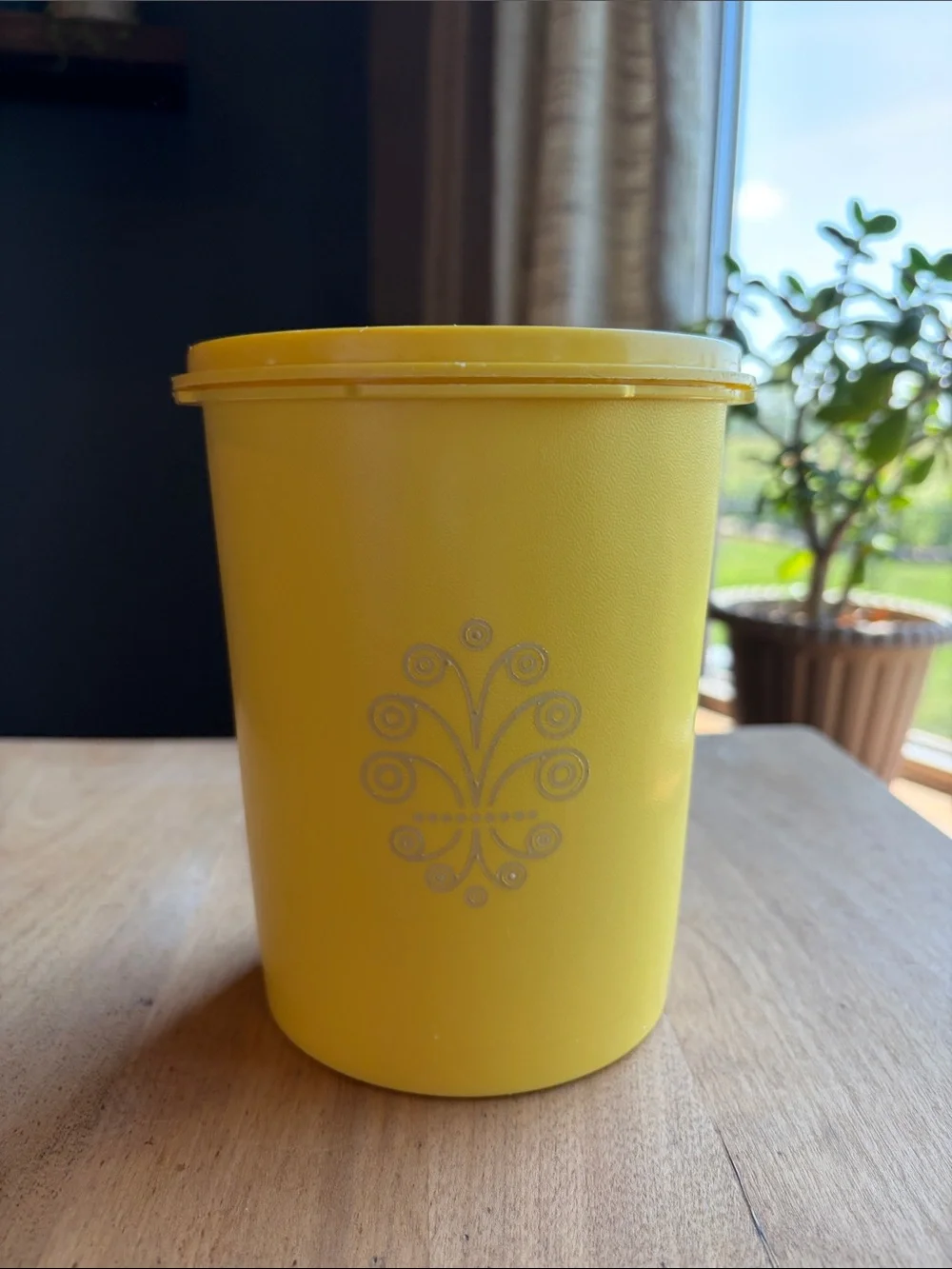 Vintage 1970s Tupperware Servalier Canister